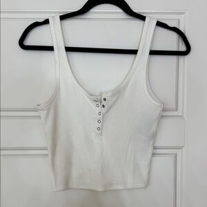 Abercrombie & Fitch Buttoned Tank Top